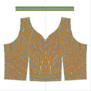 BEADS BLOUSE – UPBL016