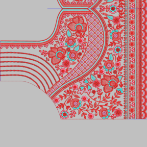 Sequence Stitch Blouse 016