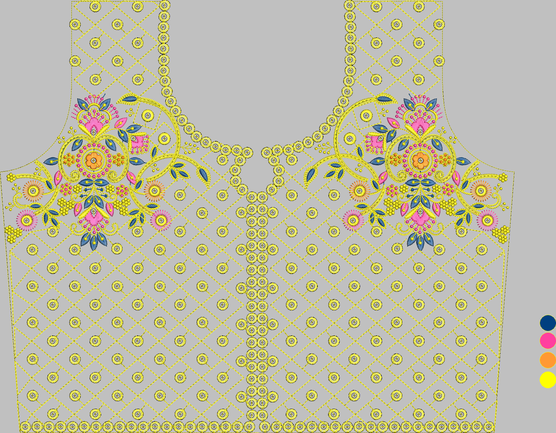 Sequence Stitch Blouse 009