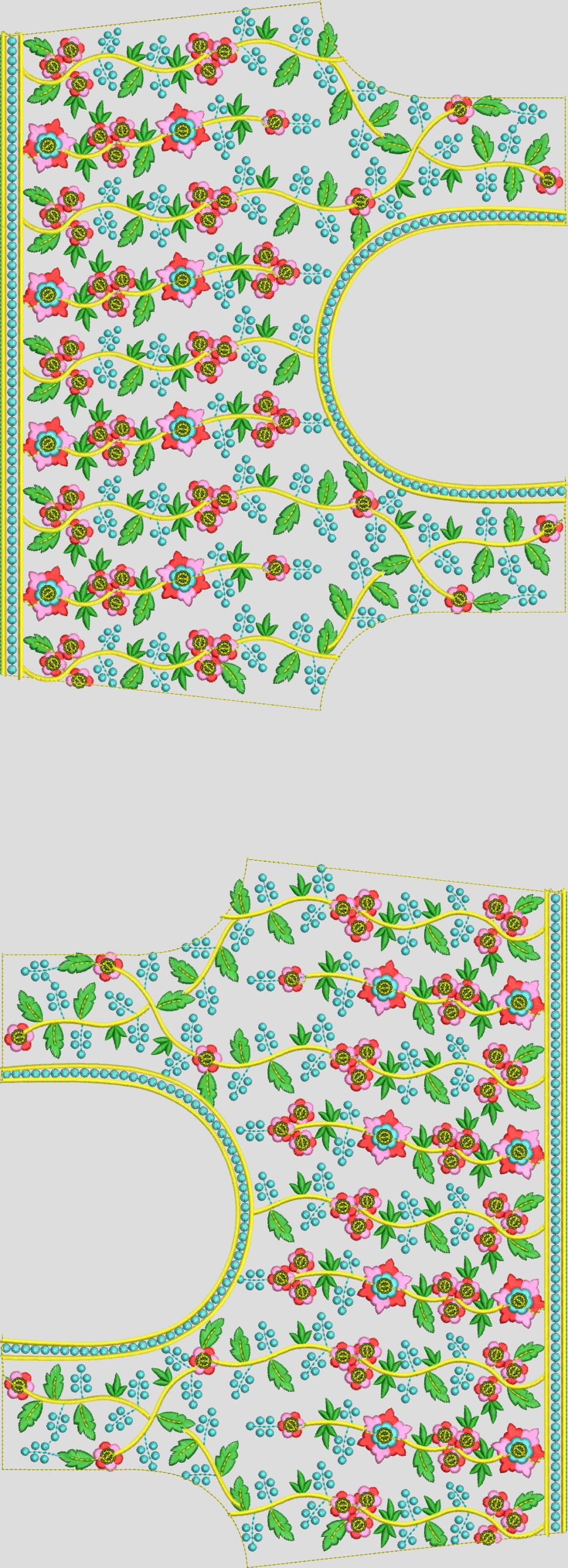 Sequence Stitch Blouse 021