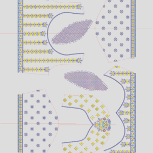 Sequence Stitch Blouse 026