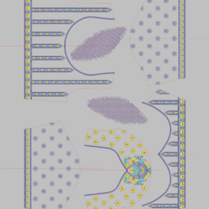 Sequence Stitch Blouse 027