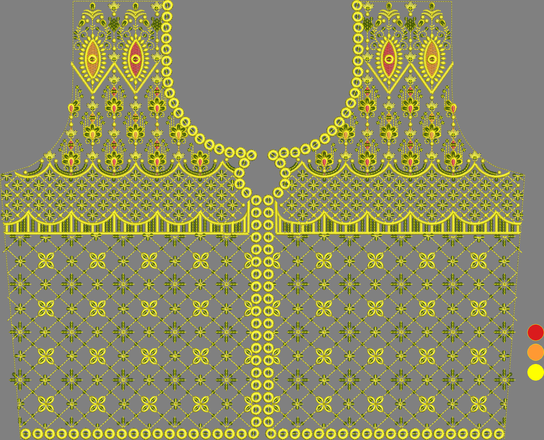 Sequence Stitch Blouse 010
