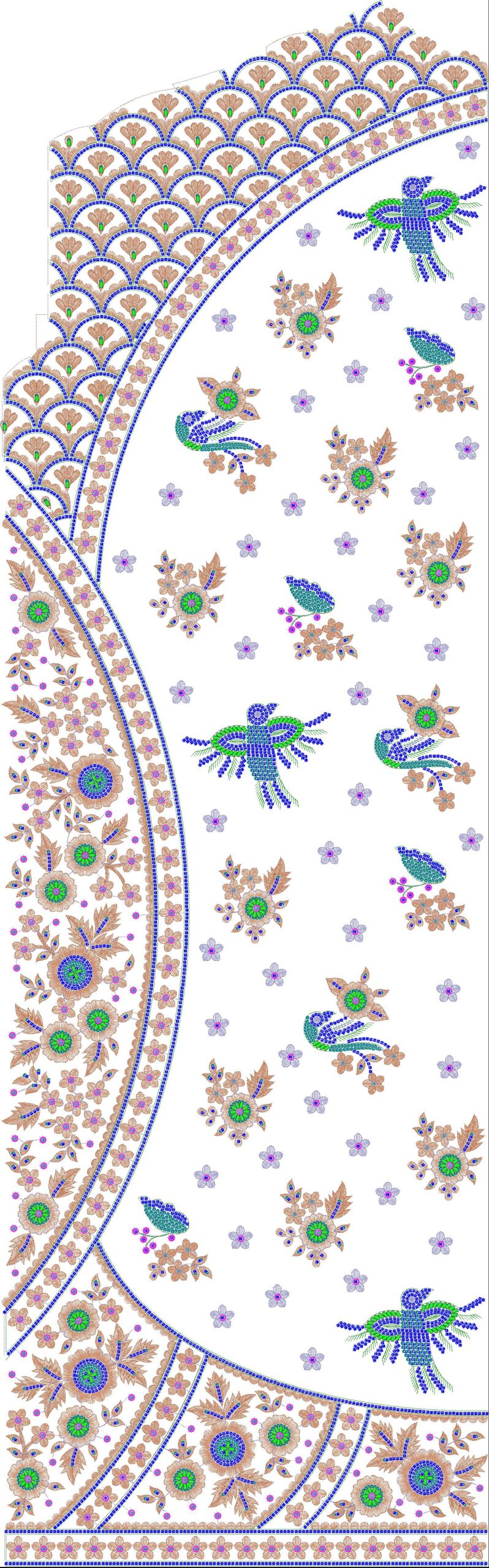 Cording Shravani Designs 97