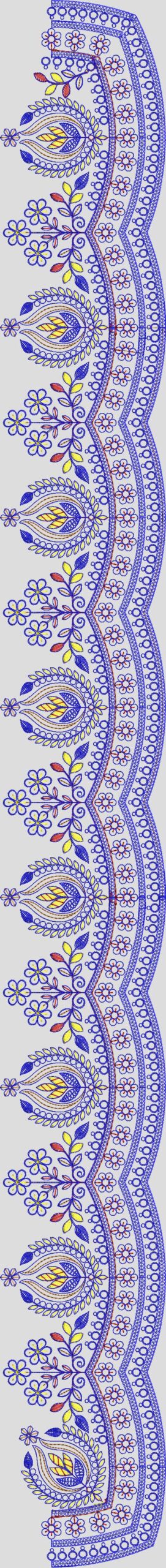Cording Saree Design 0123 - Image 5