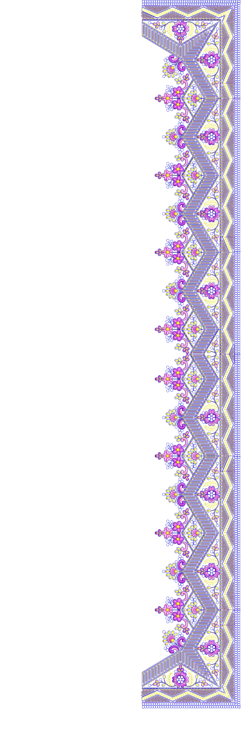 Cording Saree Design 0132 - Image 3