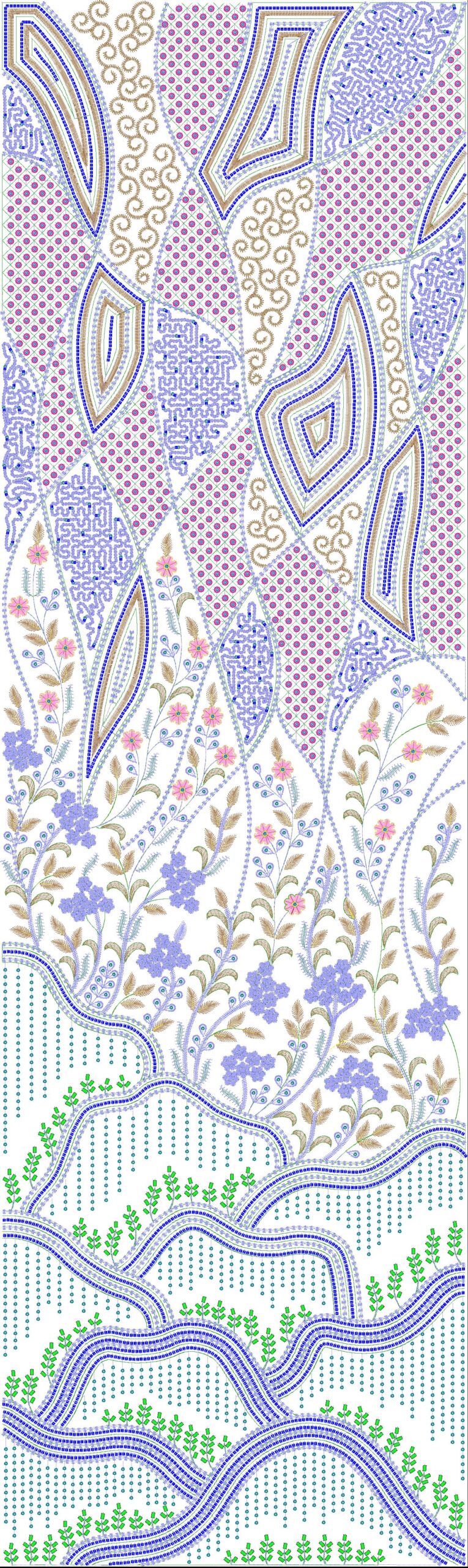 Cording Shravani Designs 109