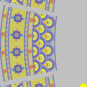 Long suit with panel top and dupatta 183