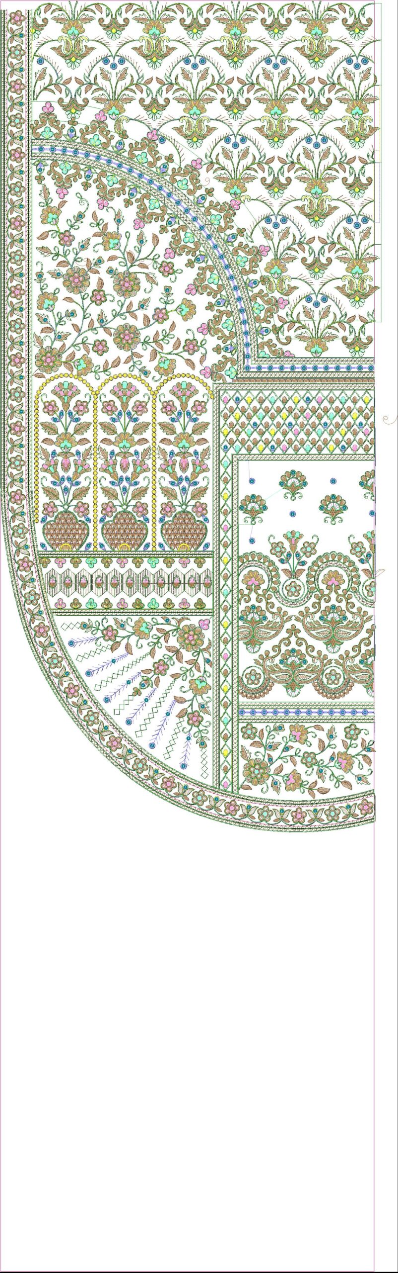 Cording Shravani Designs 133