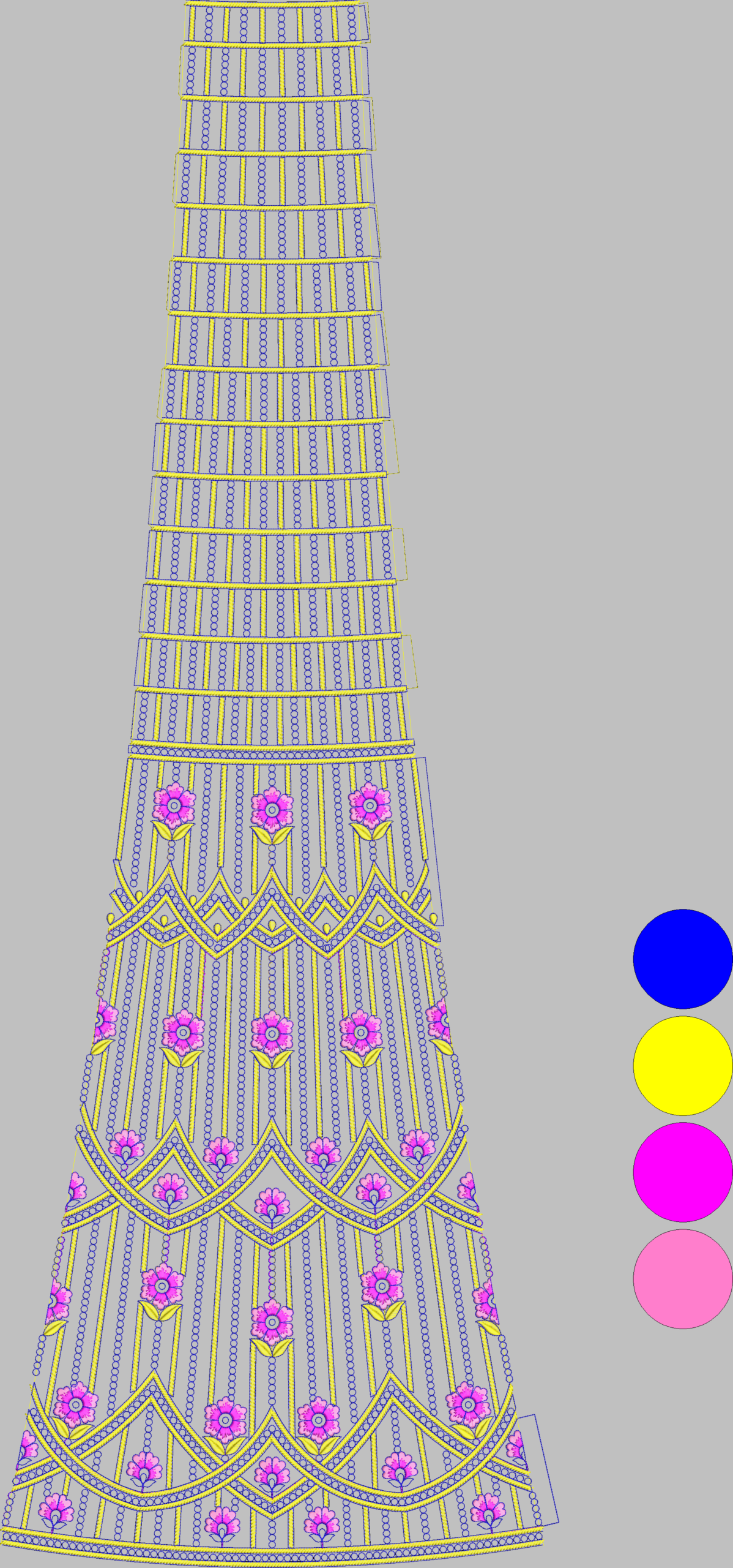 Designer Lehengha 132