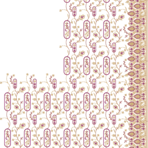 Premium Cording C Pallu Set 042