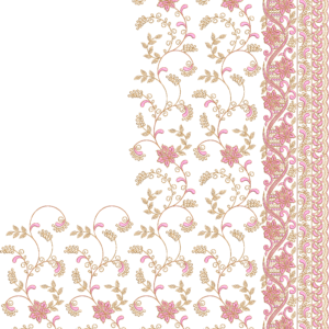 Premium Cording C Pallu Set 046