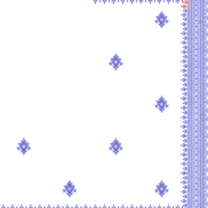 Premium Cording C Pallu Set 020