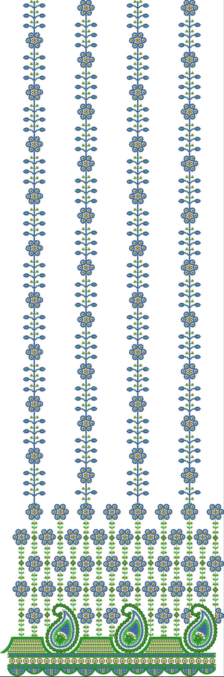 beads all-over design 605