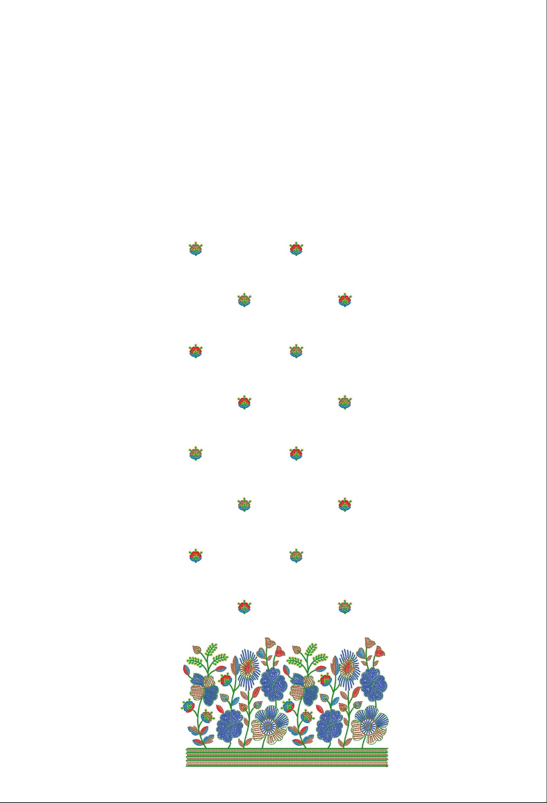 beads all-over design 613