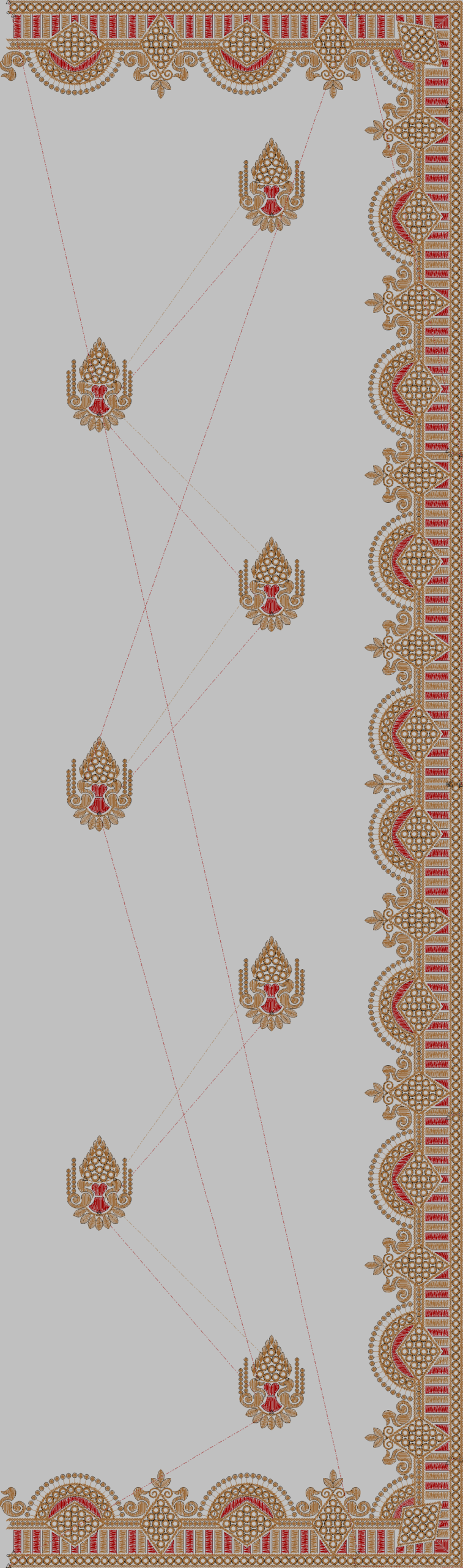 MULTI NEW TREND SAREE 262