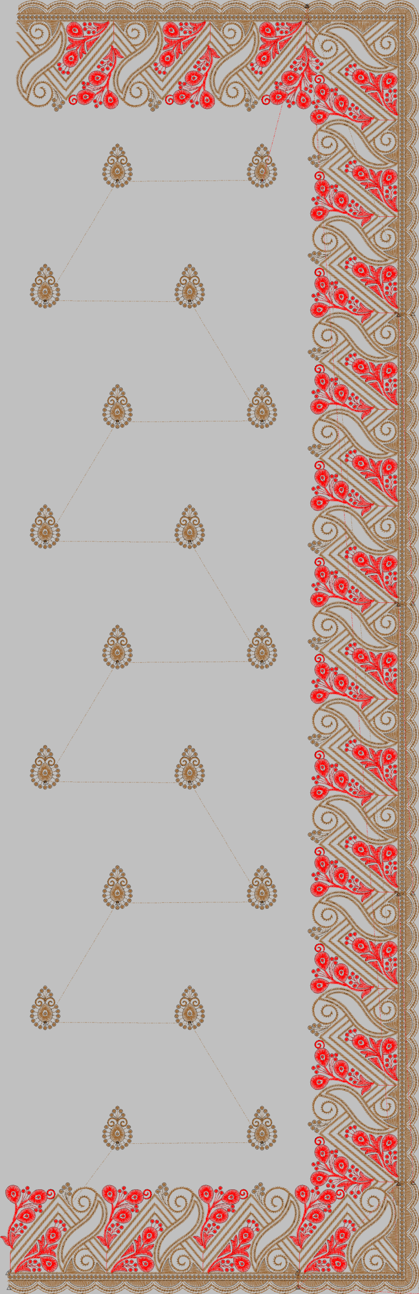 MULTI NEW TREND SAREE 287