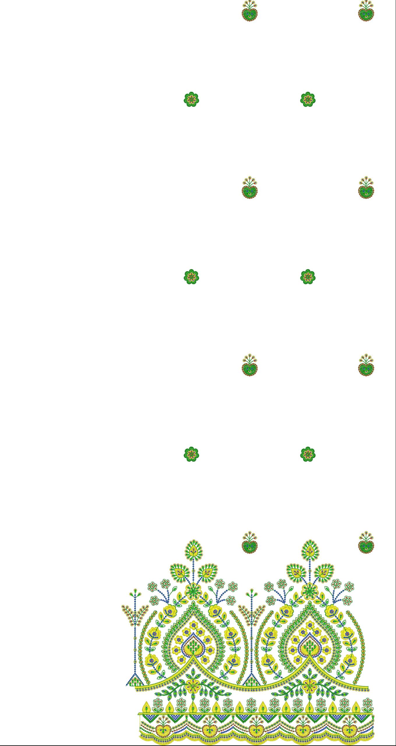 beads all-over design 616
