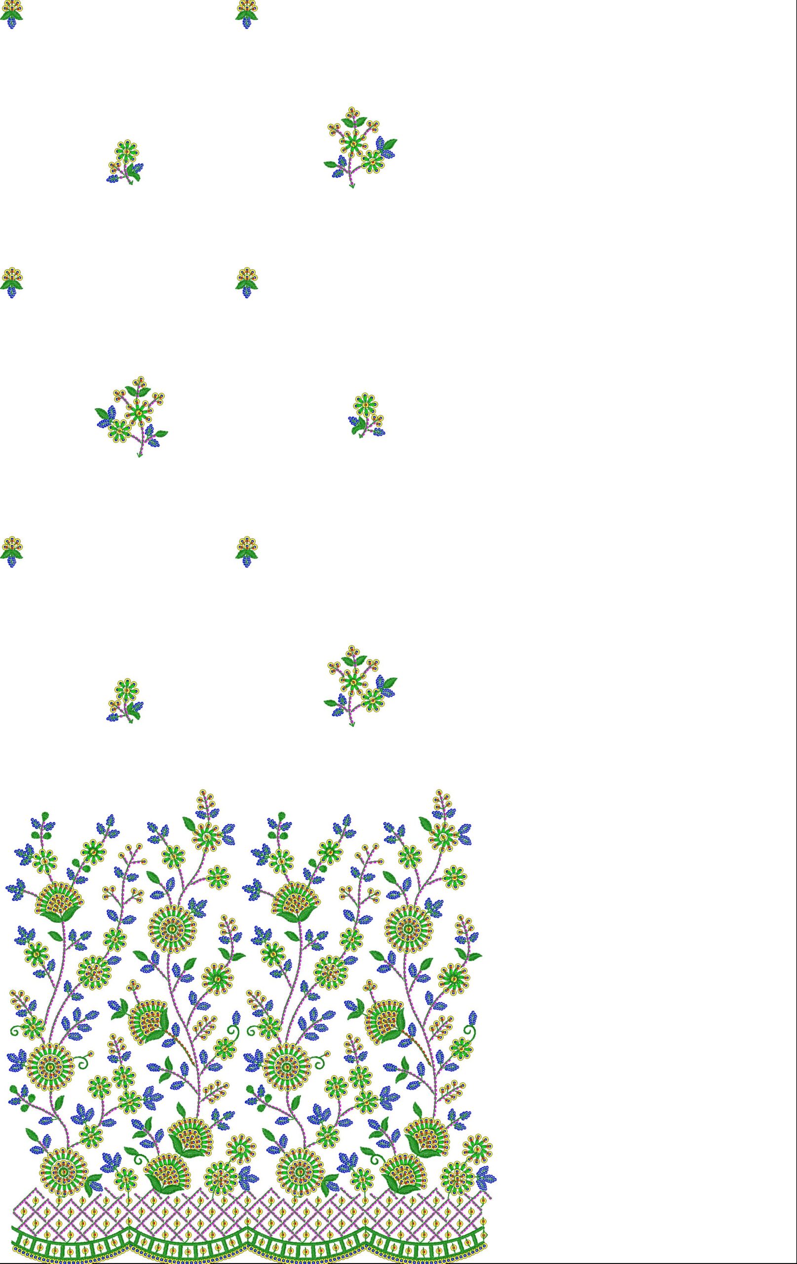 beads all-over design 617