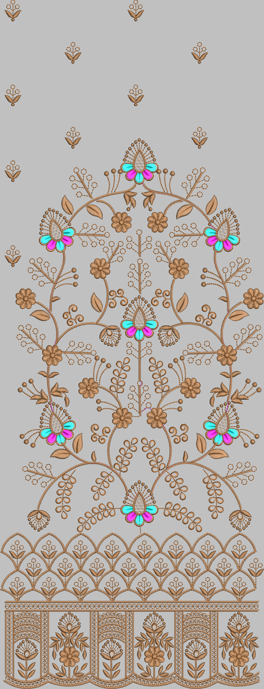 Designer Suit 122 - Image 3