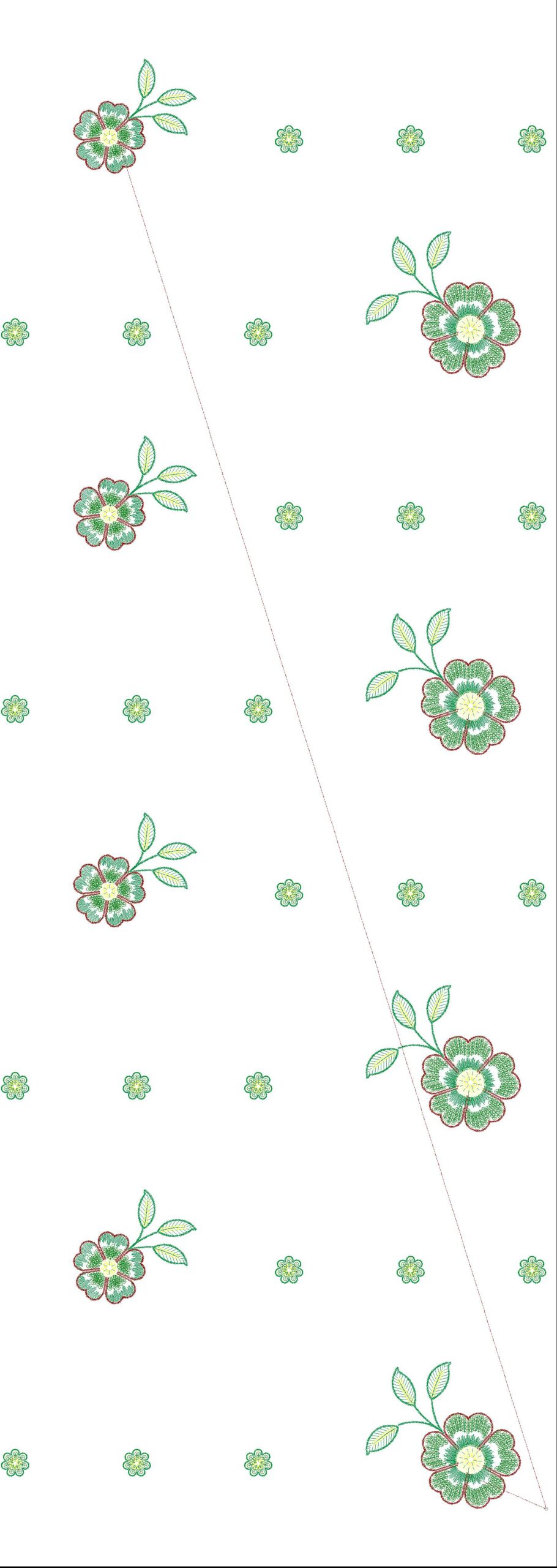 beads all-over design 651