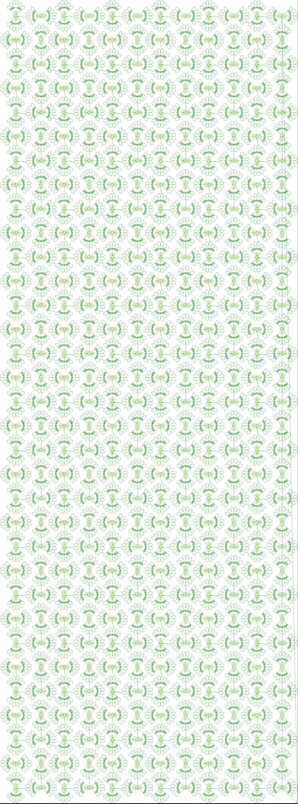 beads all-over design 654