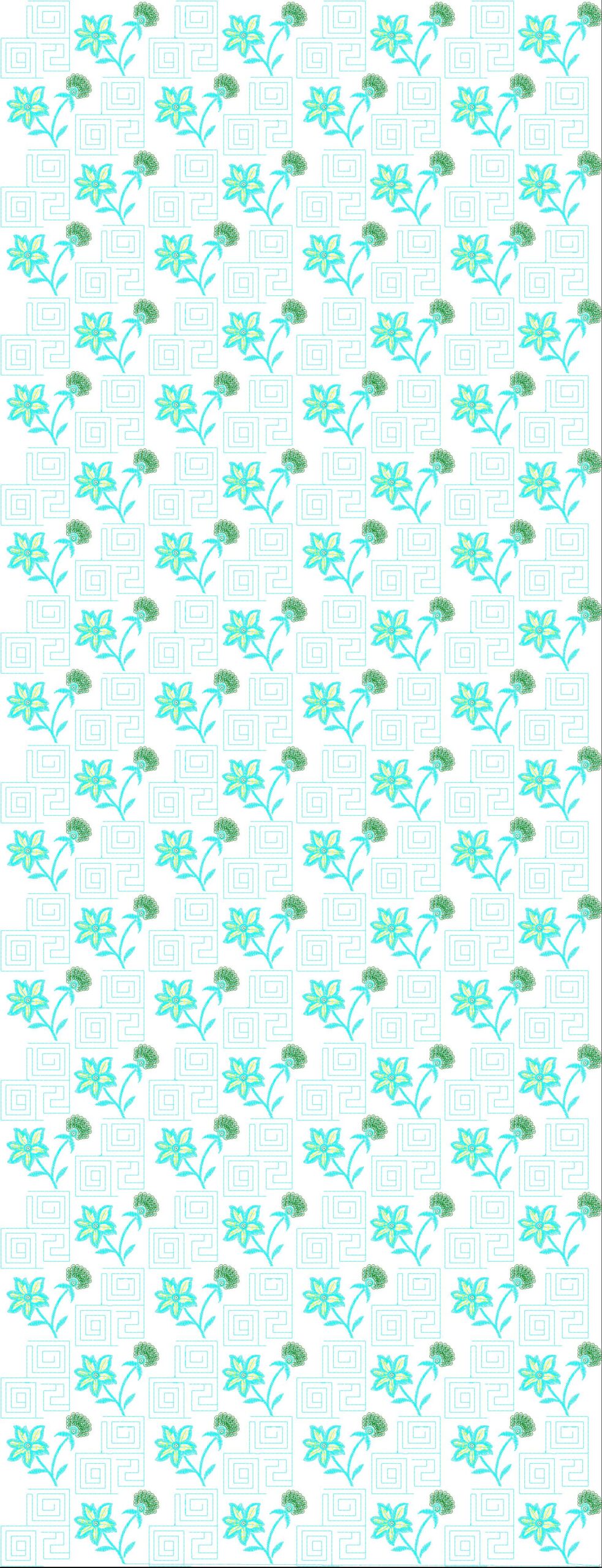 beads all-over design 655
