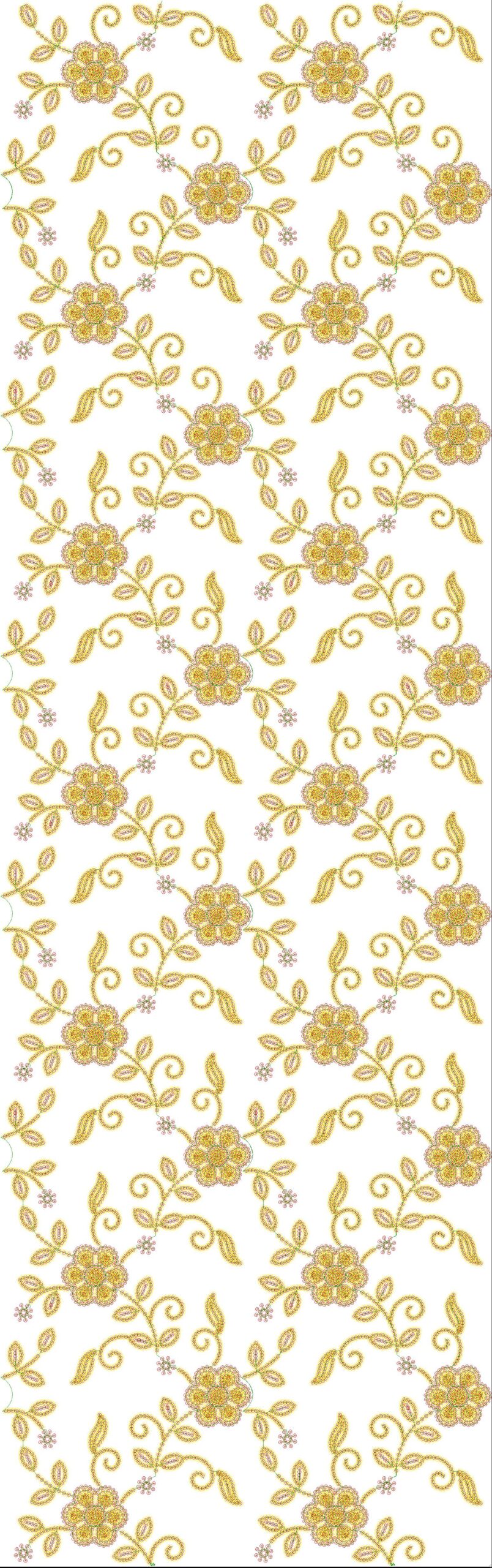 beads all-over design 669