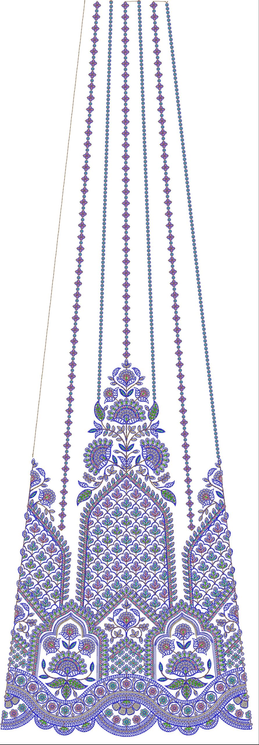Premium Beads Net Kali Designs-014