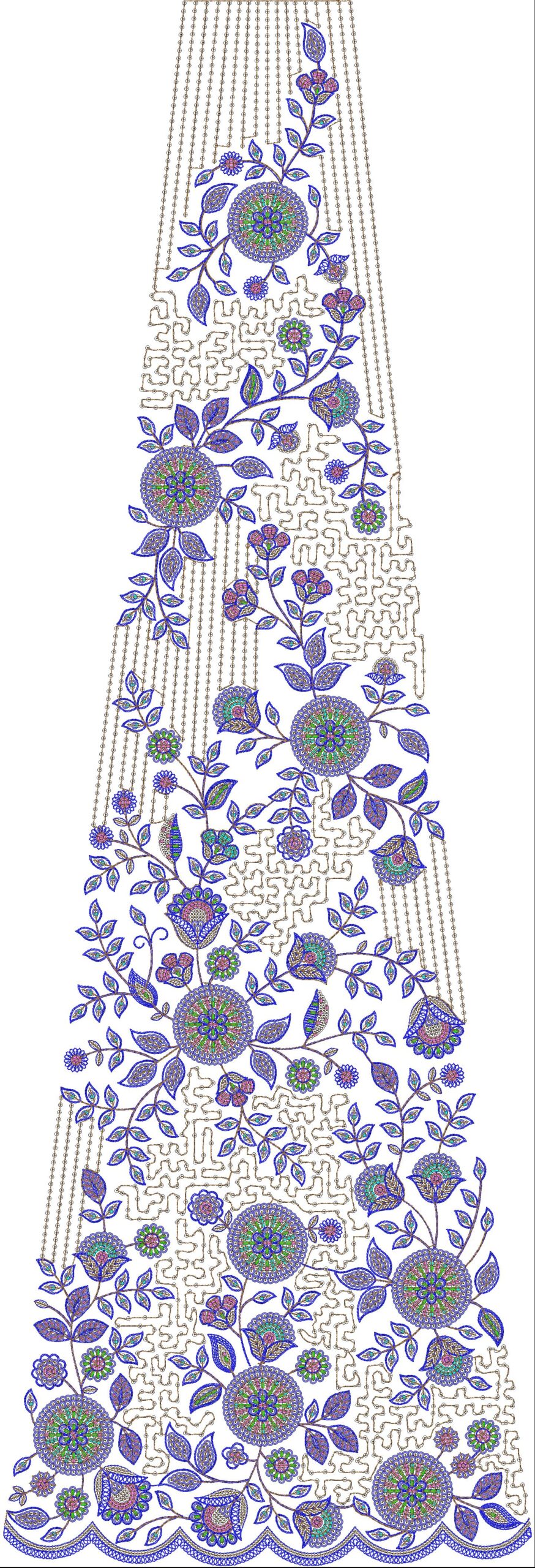 Premium Beads Net Kali Designs-015