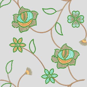 BHUNGLI ALL OVER 2.5 & 3 MM SEQUIN 386