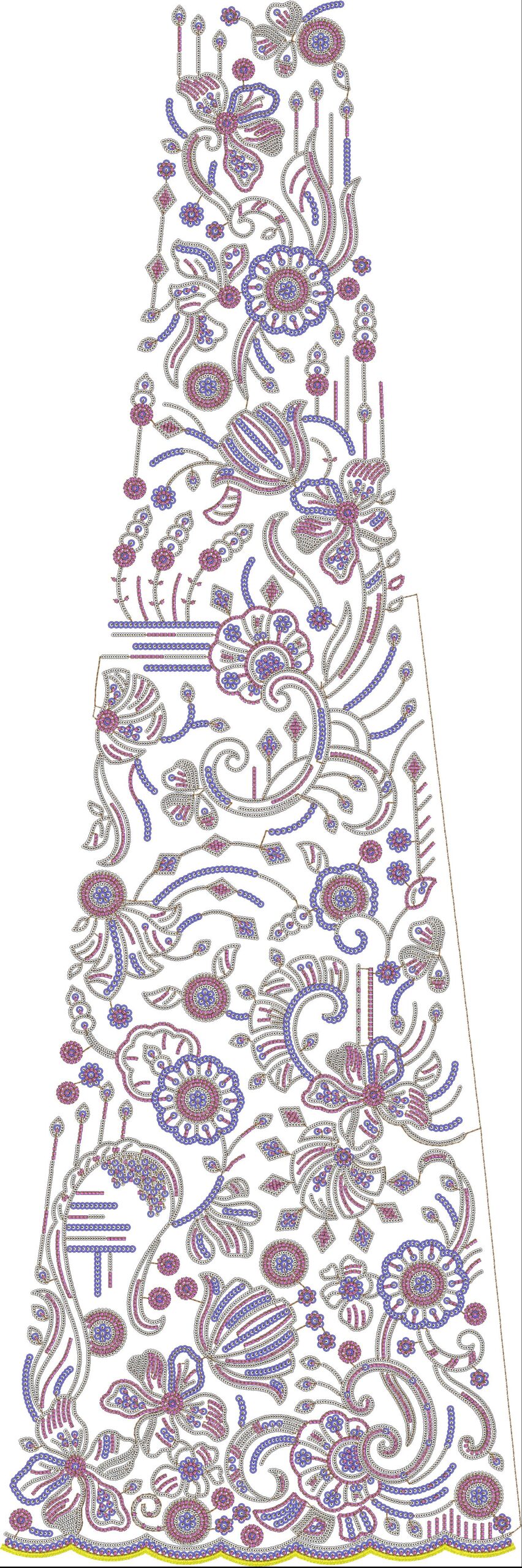 Premium Beads Net Kali Designs-016