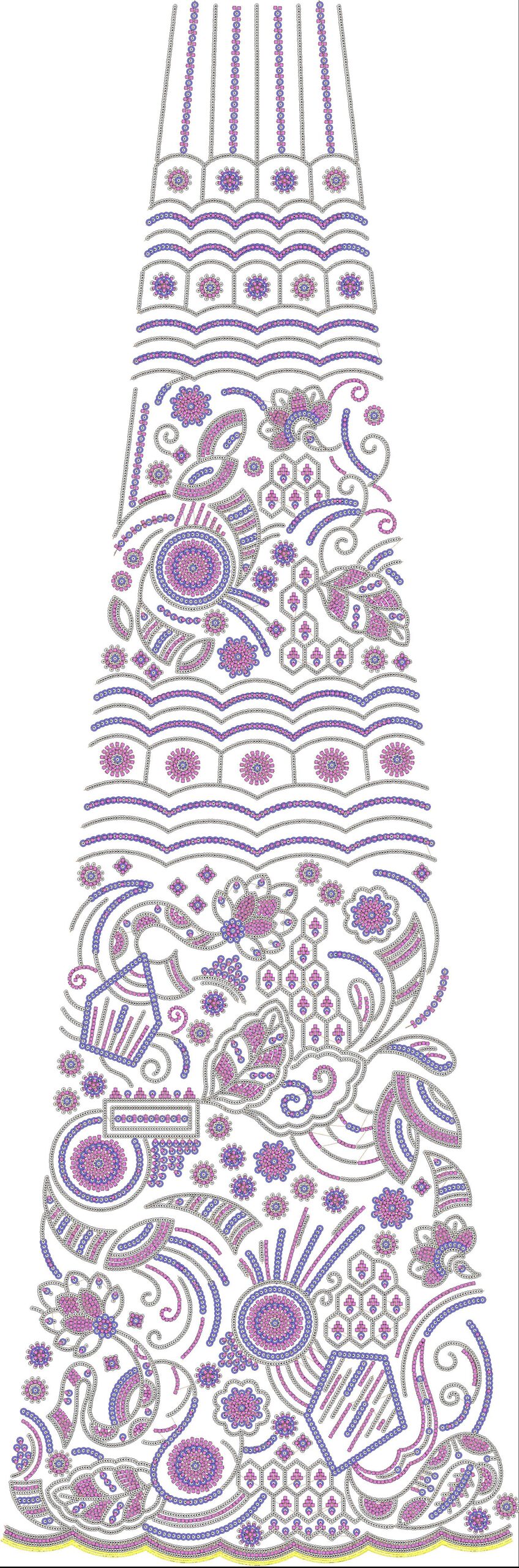 Premium Beads Net Kali Designs-017