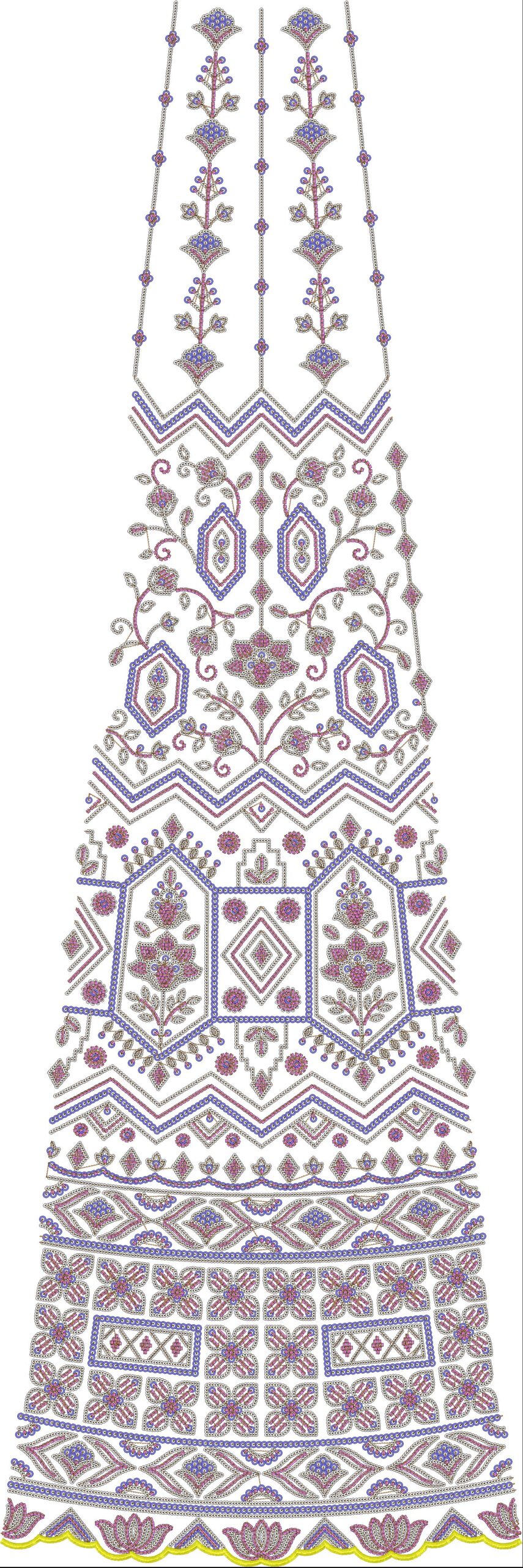 Premium Beads Net Kali Designs-019
