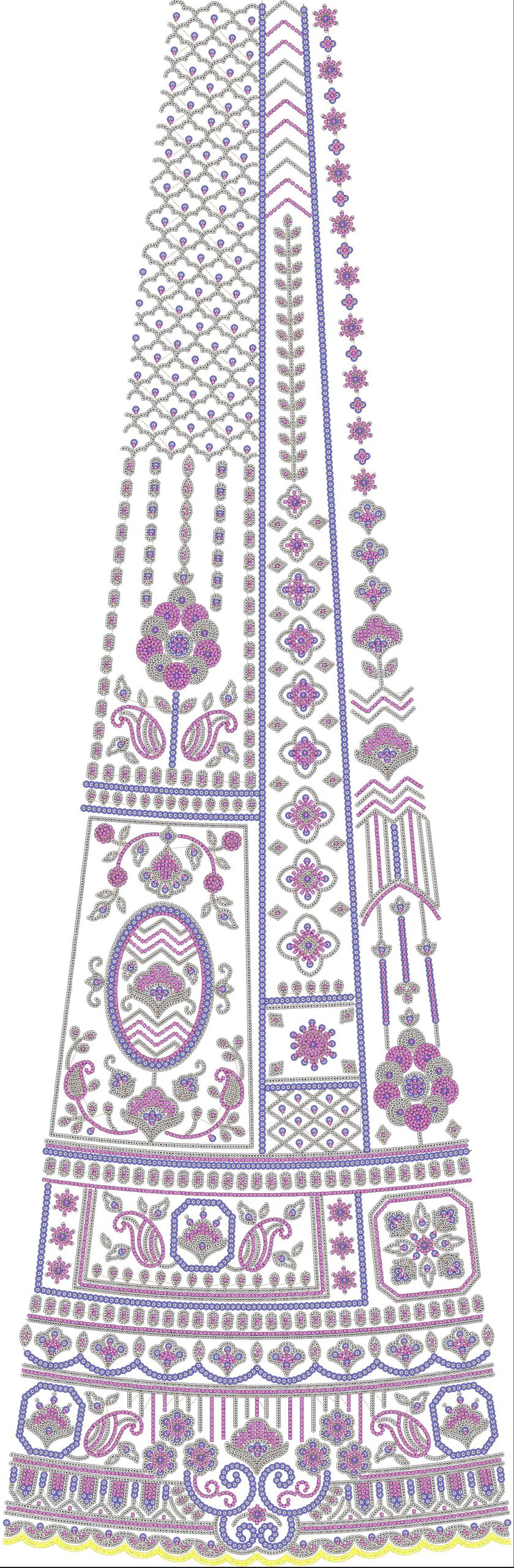 Premium Beads Net Kali Designs-020