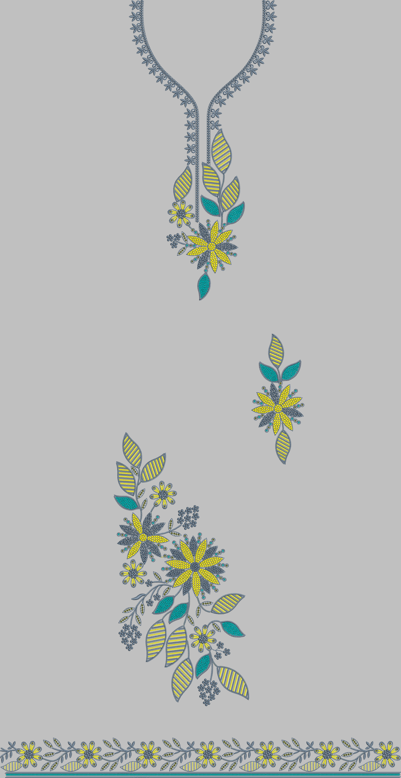 Small Stitch Multi Color Top 616
