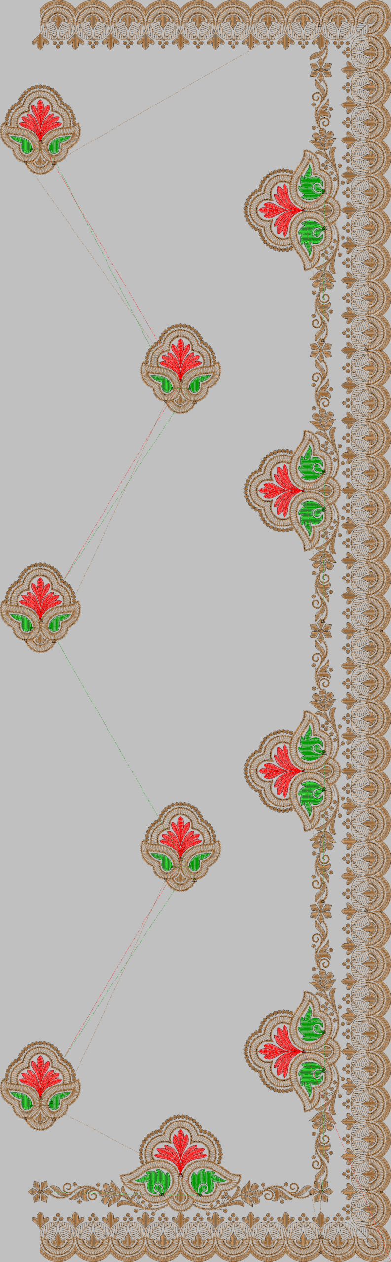 MULTI C PALLU DESIGNS 269