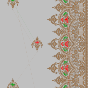 Designer Multi Saree 523