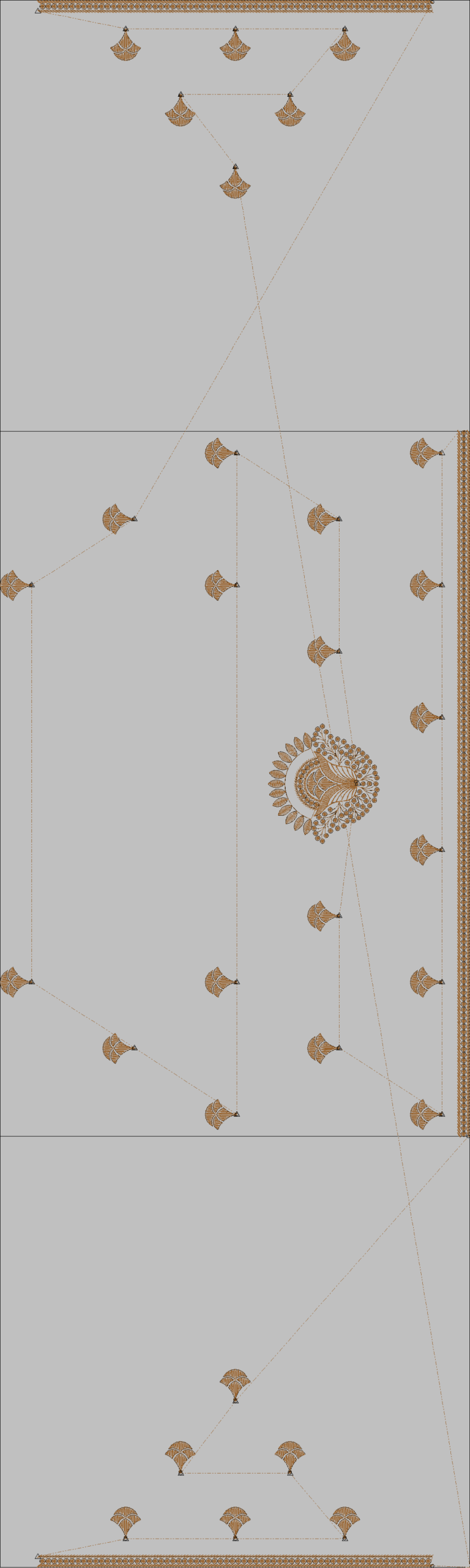 Designer Multi Saree 539 - Image 2