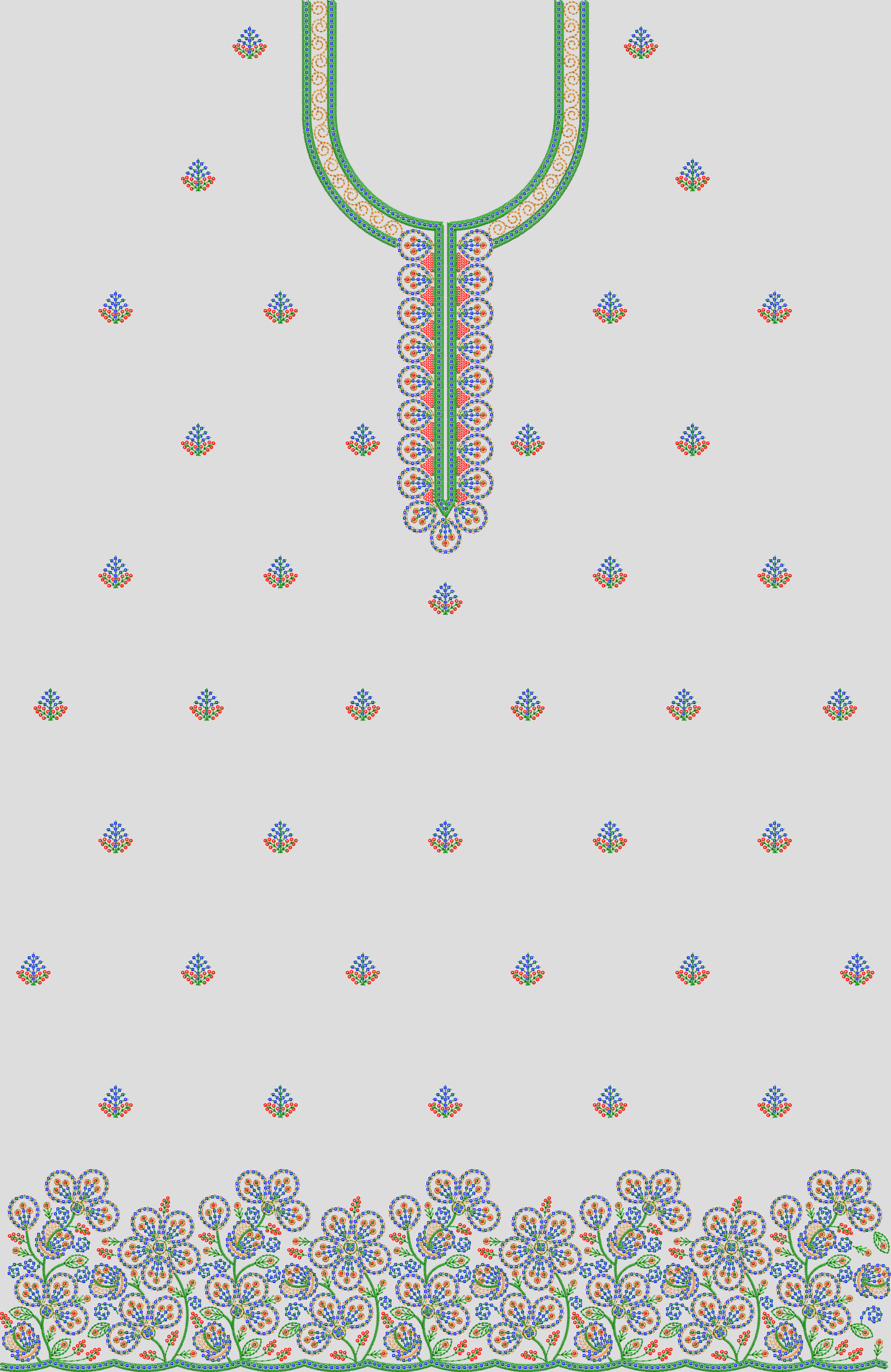 Bhungli Top 2.5 mm & 3 mm Sequin-105