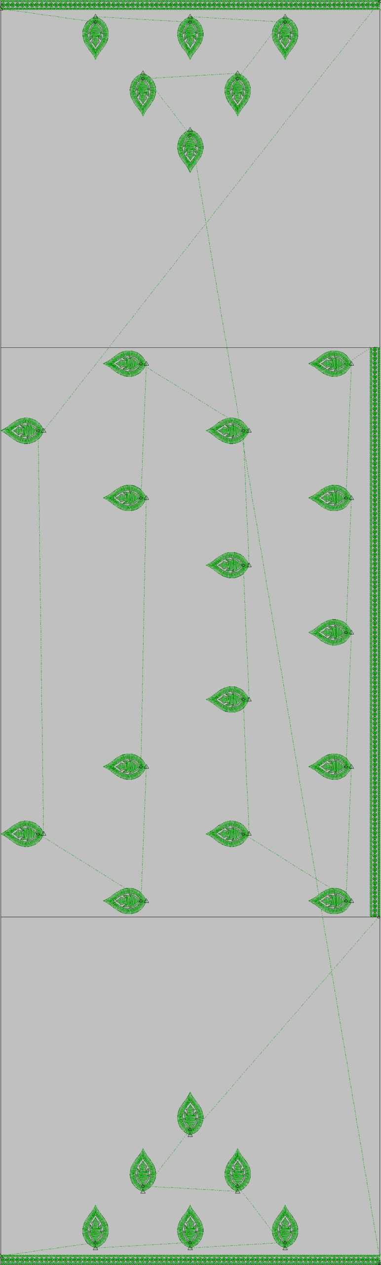 Designer Multi Saree 546 - Image 2