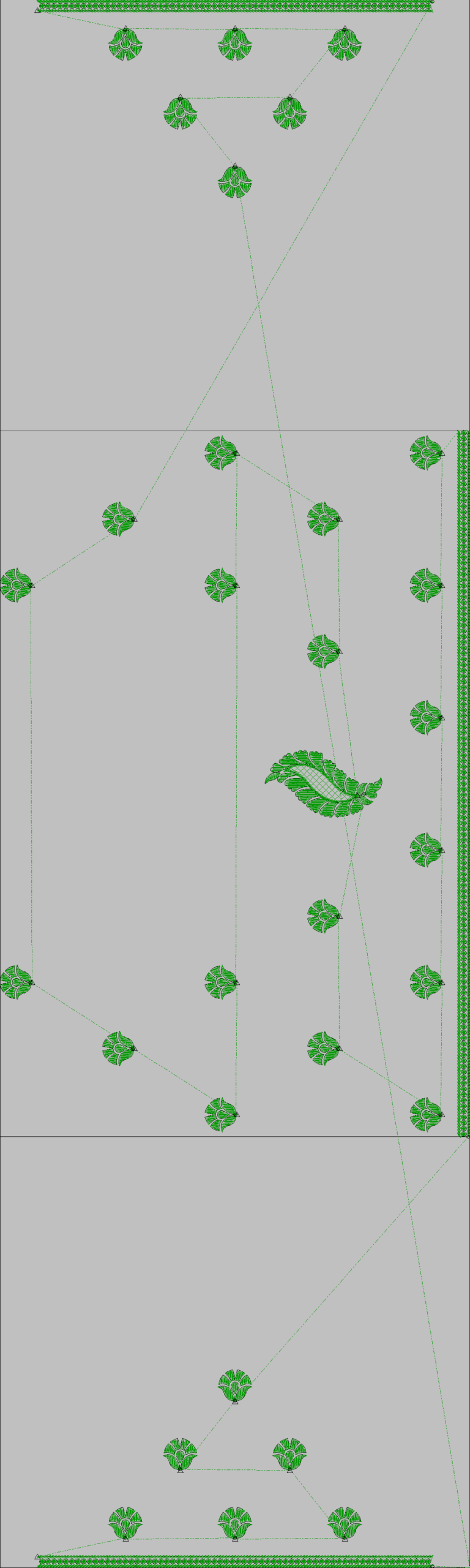 MULTI C PALLU DESIGNS 297 - Image 2