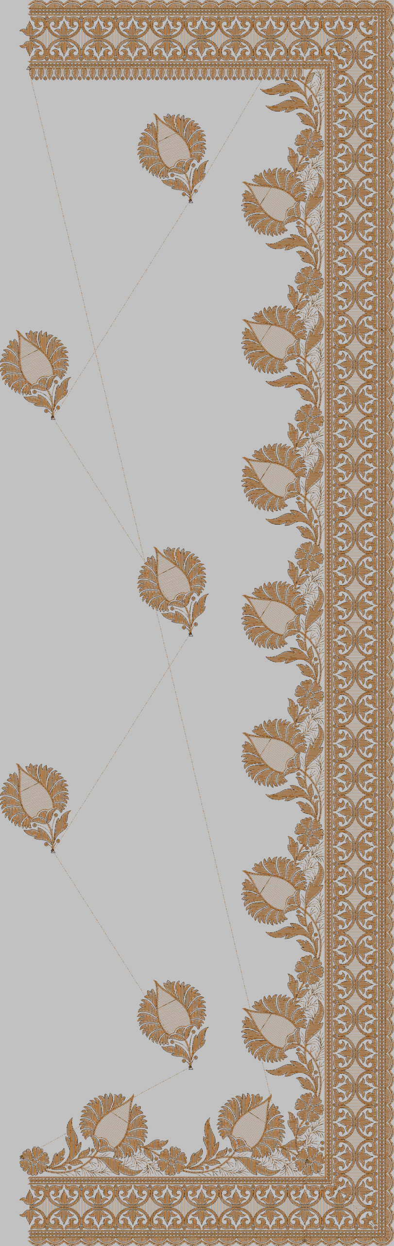 MULTI C PALLU DESIGNS 301