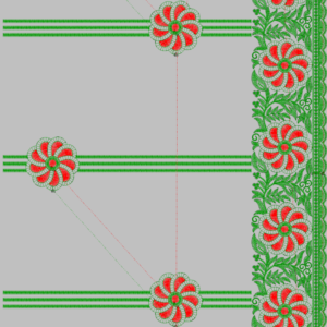 MULTI C PALLU DESIGNS 303