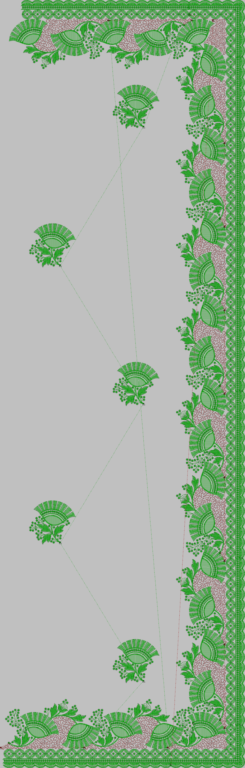 MULTI C PALLU DESIGNS 307