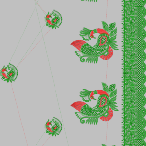 MULTI C PALLU DESIGNS 322