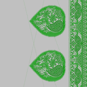 MULTI C PALLU DESIGNS 323