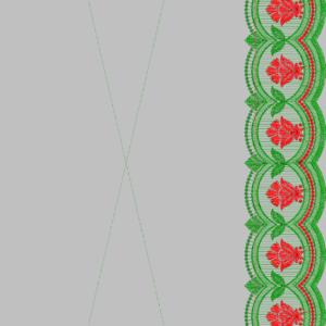 Designer Multi Saree 584