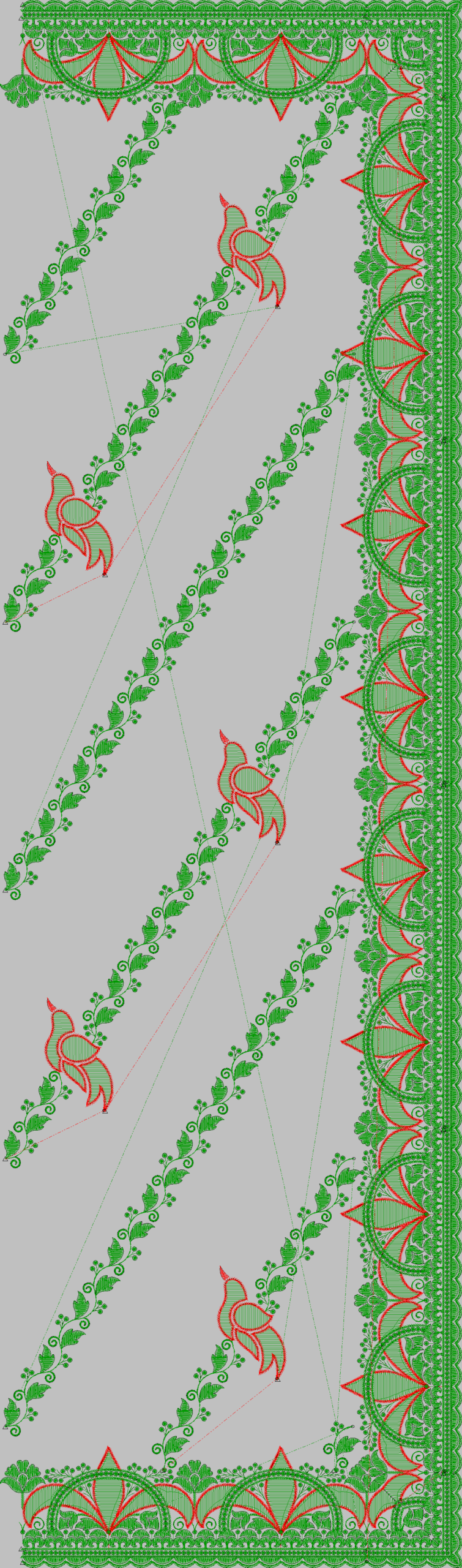 MULTI C PALLU DESIGNS 335