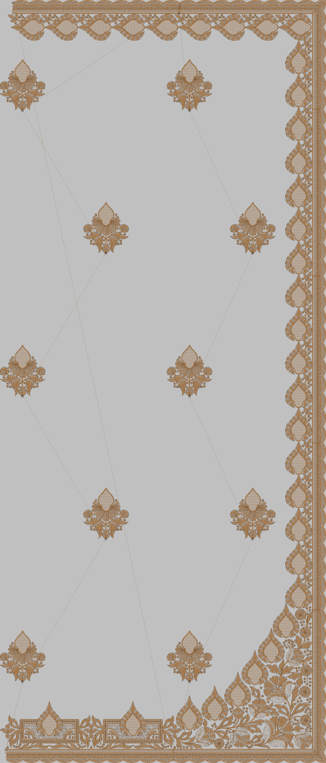 MULTI C PALLU DESIGNS 341
